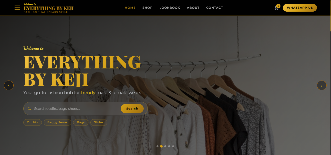 Fashion Boutique Website Image